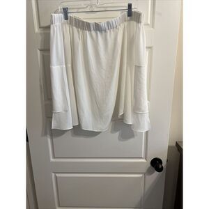 Antonio Melani Blouse Off‎ White Off The Shoulders Size Small